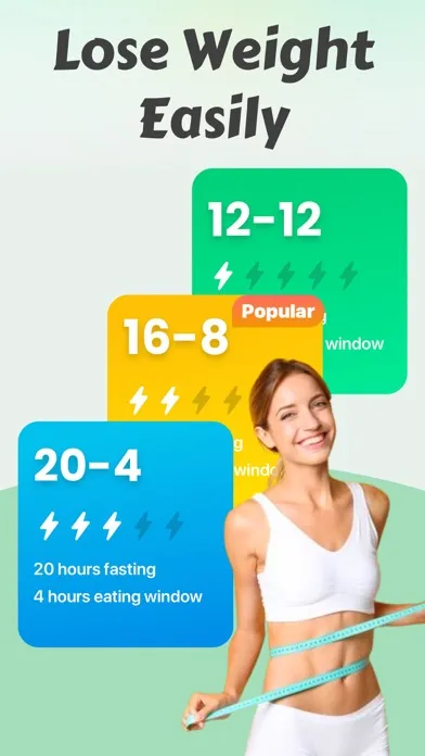 Capturas de tela do iFasting・Intermittent Fasting