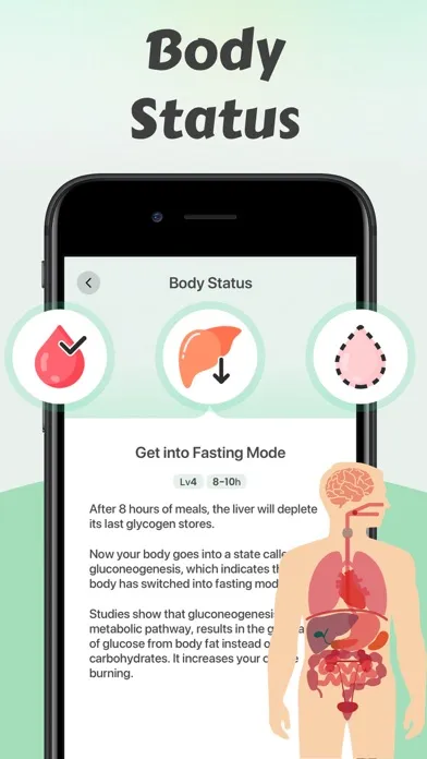 Capturas de tela do iFasting・Intermittent Fasting