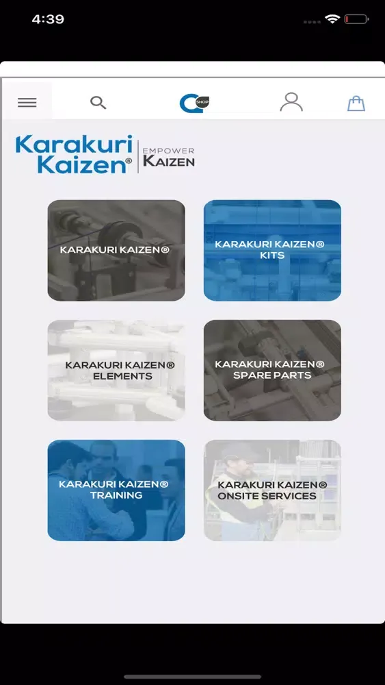 Zrzuty ekranu AIO Eshop