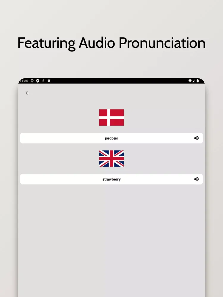 Скриншоты Danish-English Dictionary