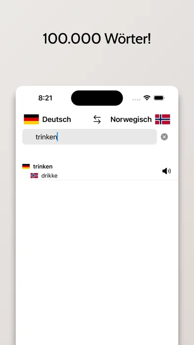 Norwegisch-Deutsch Wörterbuch स्क्रीनशॉट
