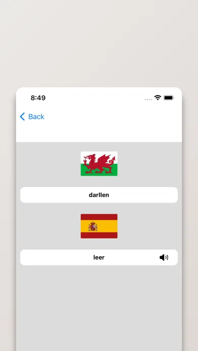 Diccionario Galés-Español Ekran Görüntüleri