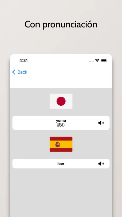 Diccionario Japonés/Español Screenshots