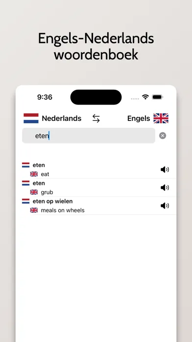 Engels-Nederlands woordenboek স্ক্রিনশট