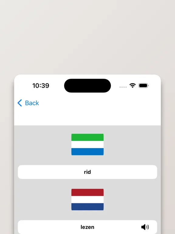 Krio-Nederlands woordenboek iPad  Ekran Görüntüleri