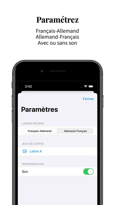 Vocabulaire Allemand-Français应用截图