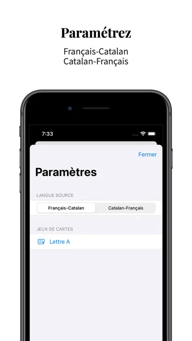 Vocabulaire Catalan-Français 스크린샷