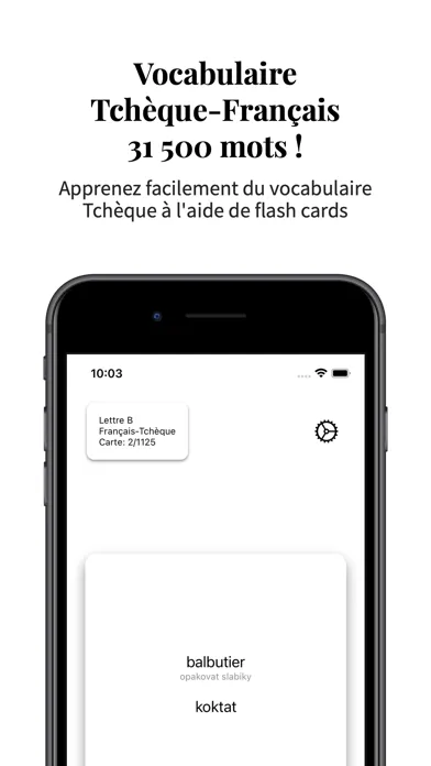 Vocabulaire Tchèque-Français Screenshots