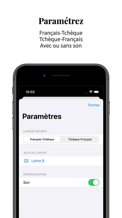 Vocabulaire Tchèque-Français Screenshots