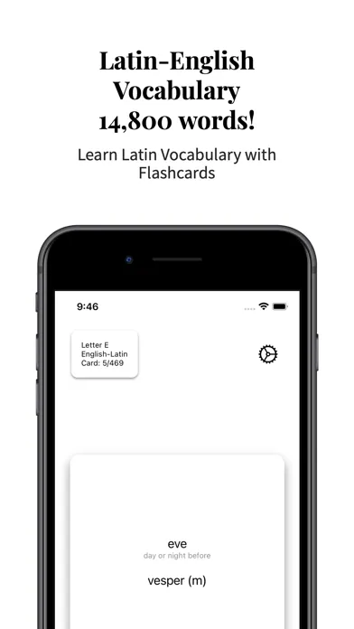 Latin-English Vocabulary应用截图