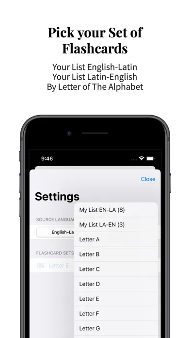 Latin-English Vocabulary应用截图