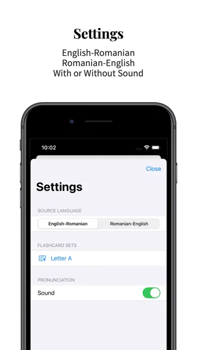 Screenshot di Romanian-English Vocabulary