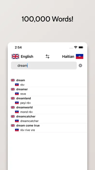 Haitian-English Dictionary應用截圖