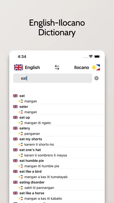 تصاویر Ilocano-English Dictionary