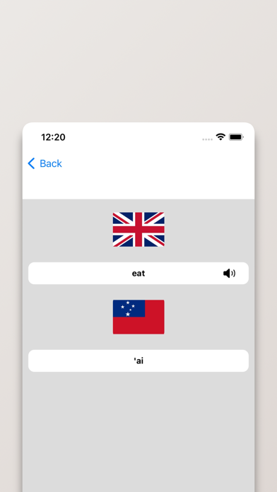 Samoan-English Dictionary 스크린샷