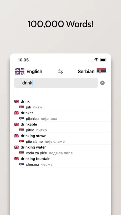 Serbian-English Dictionary应用截图