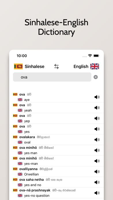 تصاویر Sinhalese-English Dictionary