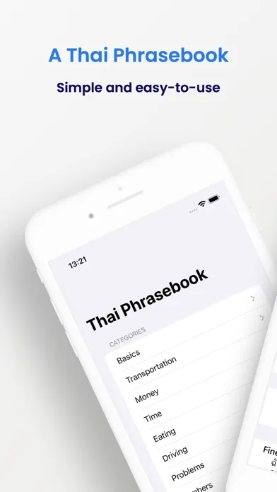 Screenshot di Thai Phrasebook (Travel)