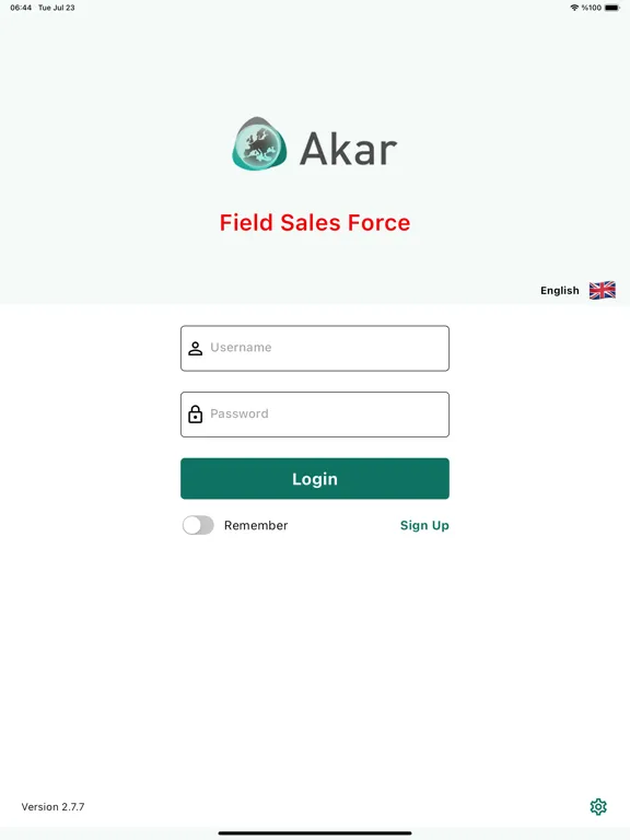 Akar Sales iPad  Ekran Görüntüleri