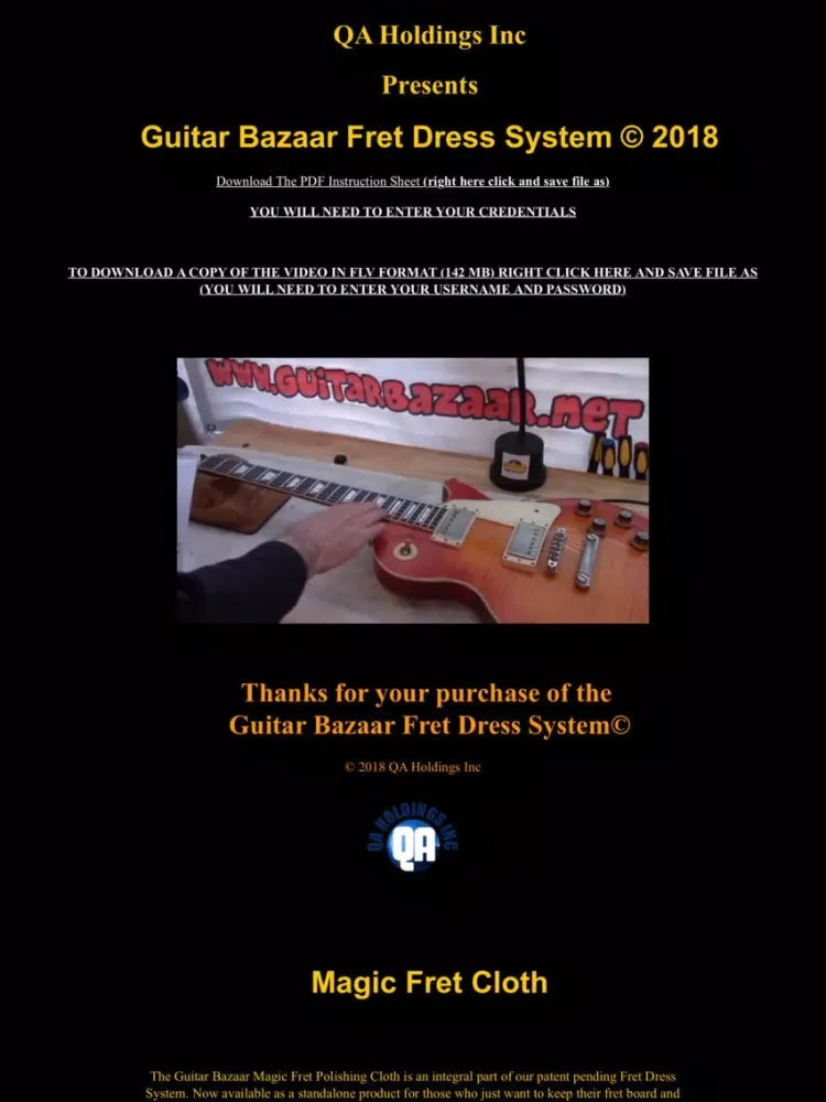 Fret Dress System iPad  Screenshots