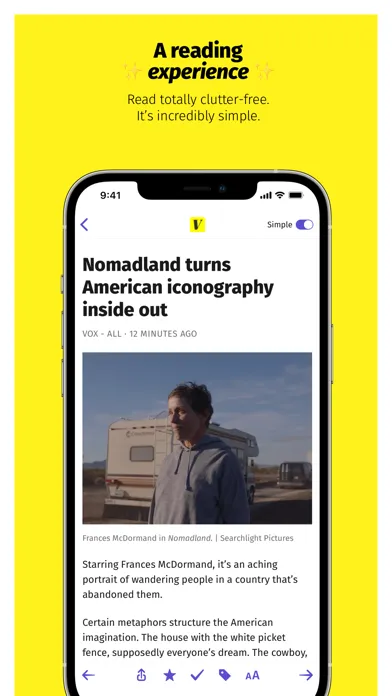 Скриншоты feeder.co - RSS Feed Reader