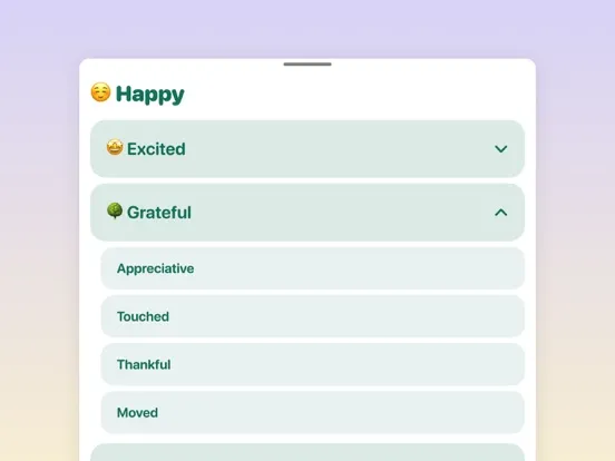 Captures d'écran de Feelings Diary—Emotion Tracker iPad 