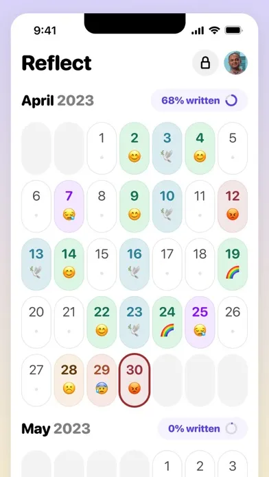 Captures d'écran de Feelings Diary—Emotion Tracker