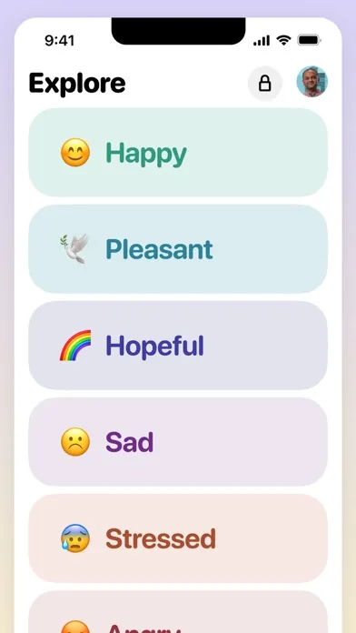 Captures d'écran de Feelings Diary—Emotion Tracker