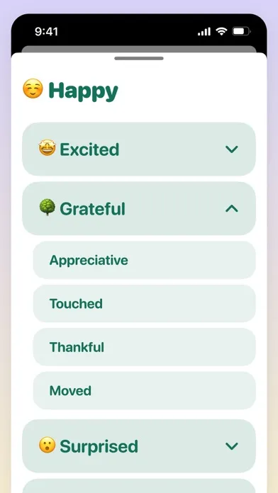 Captures d'écran de Feelings Diary—Emotion Tracker