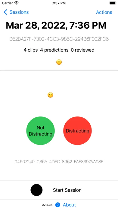 Distraction Detector应用截图