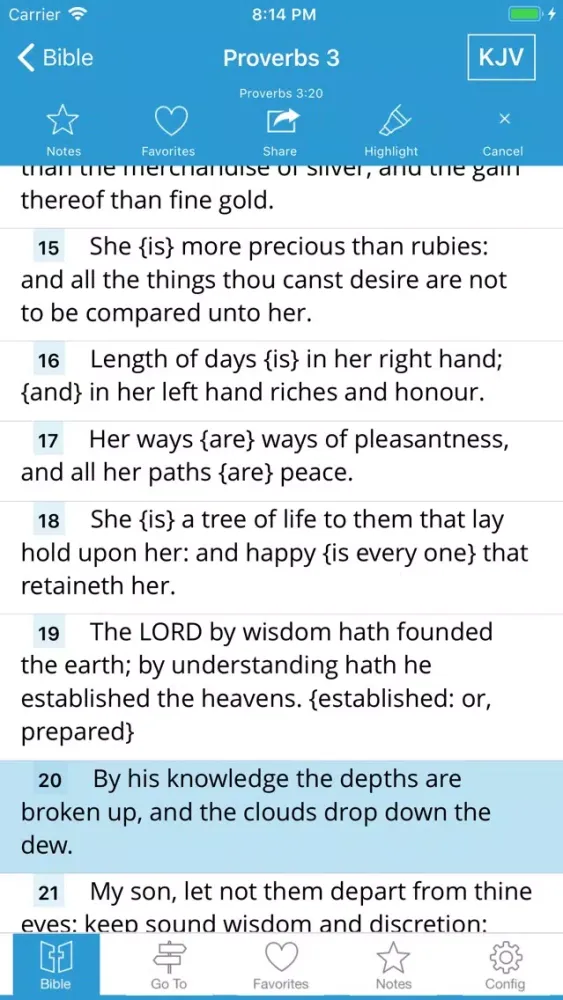Holy Bible, God's Word应用截图