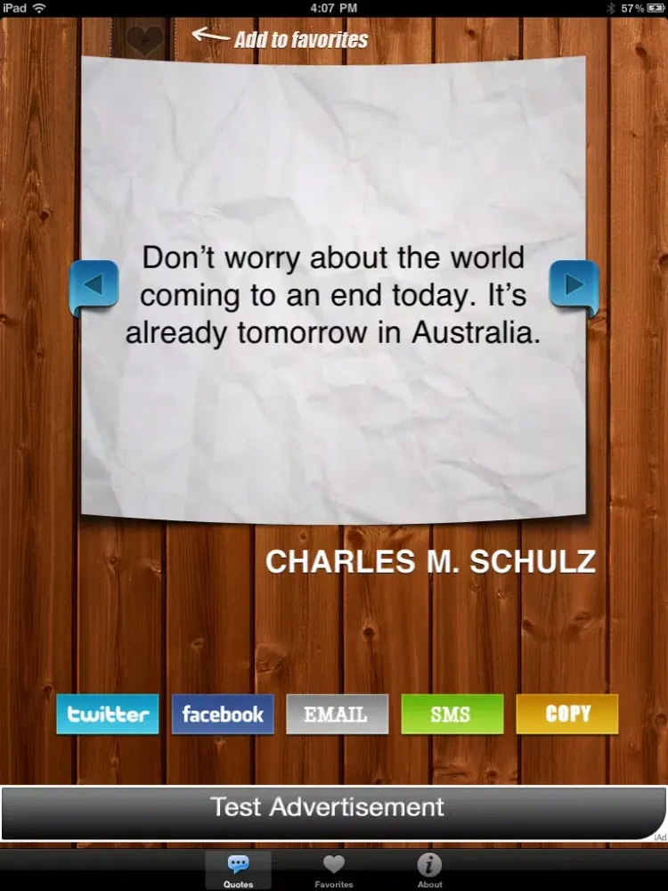Скриншоты Quotes and Phrases iPad 