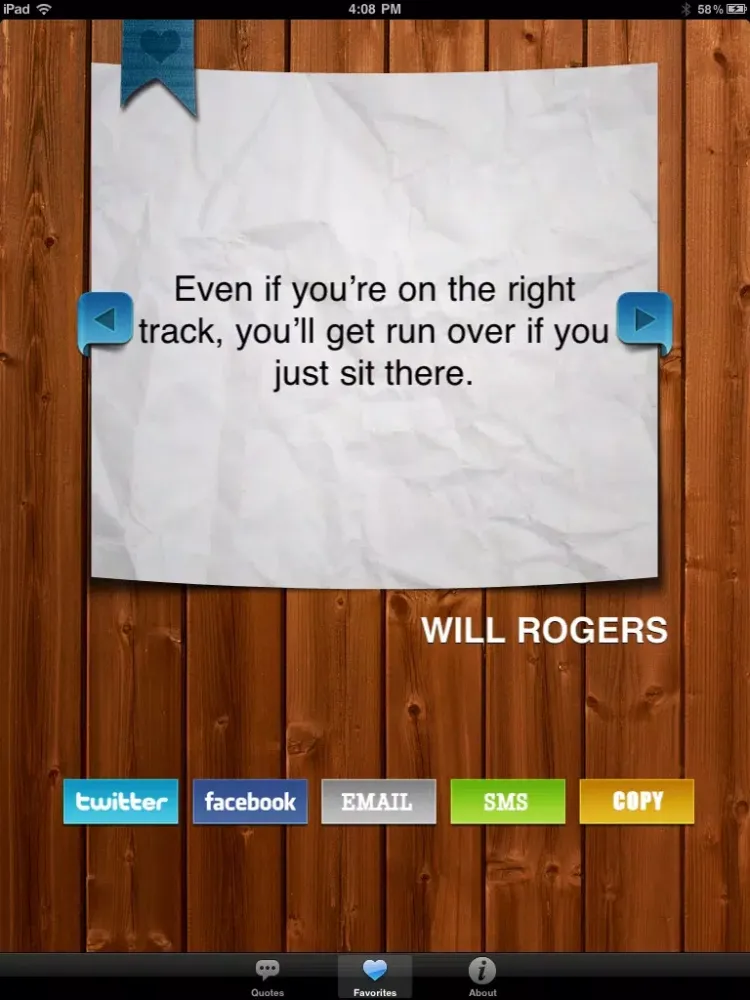 Скриншоты Quotes and Phrases iPad 