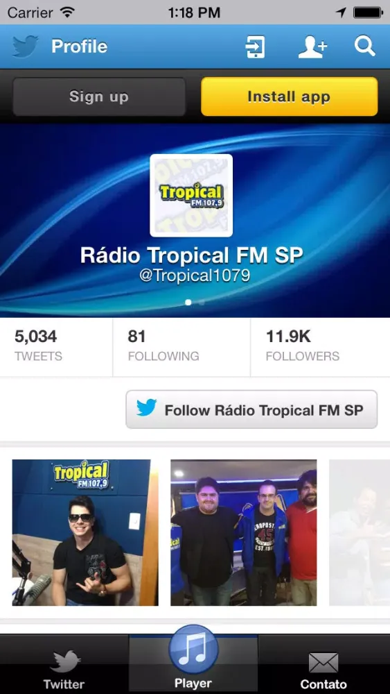 تصاویر Rádio Tropical FM - São Paulo