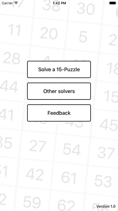 Скриншоты Solve your 15-Puzzle