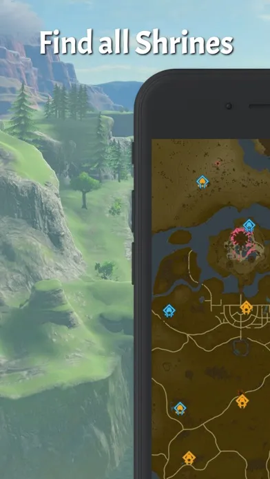 Tangkapan skrin Tears of the Kingdom Map