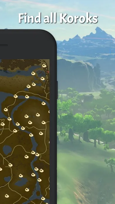 Tangkapan skrin Tears of the Kingdom Map