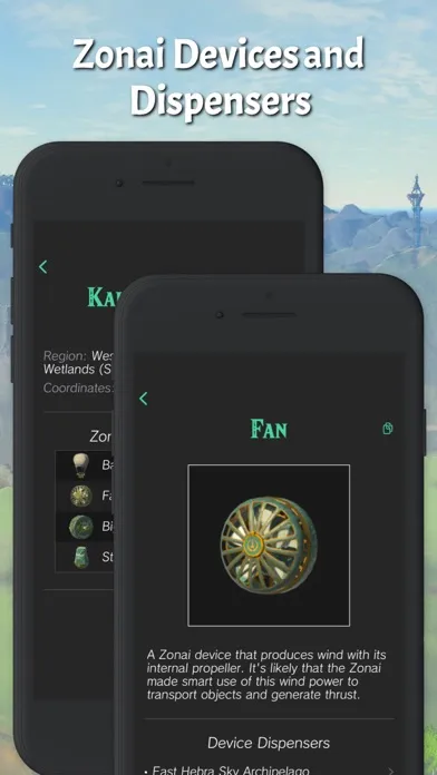 Tangkapan skrin Tears of the Kingdom Map