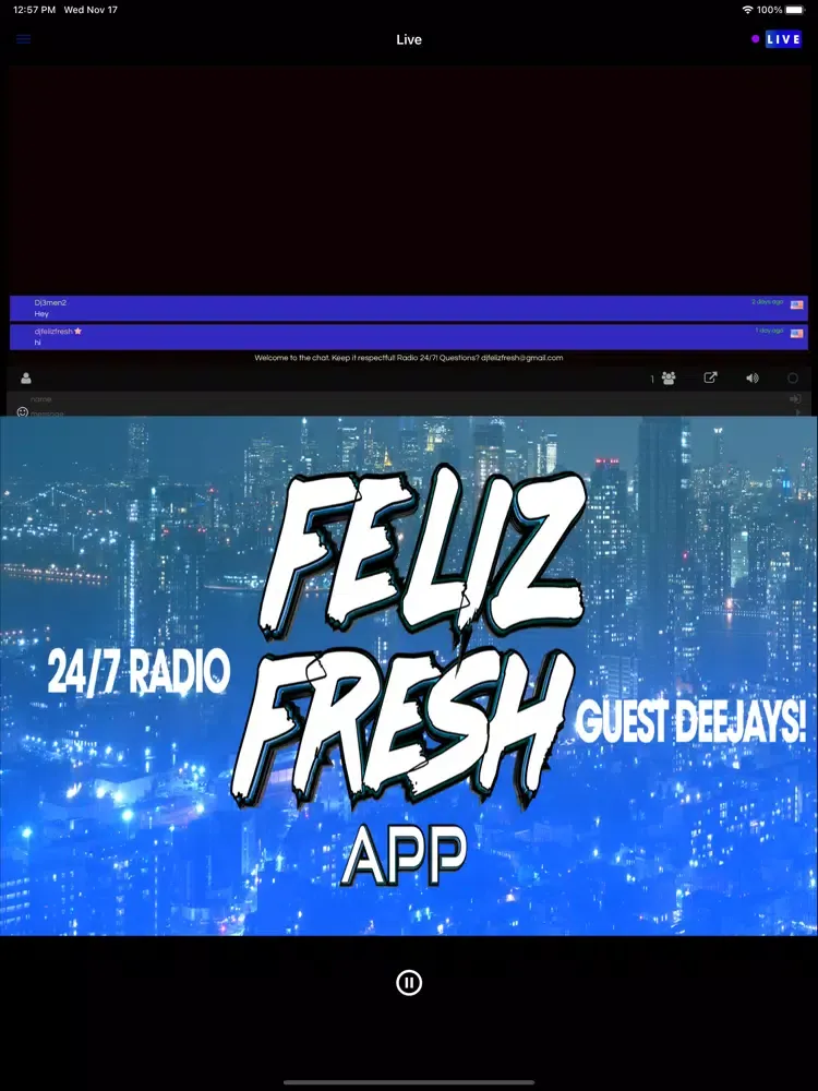 ภาพหน้าจอของ Feliz Fresh iPad 