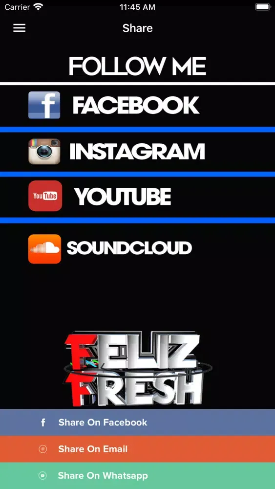 ภาพหน้าจอของ Feliz Fresh