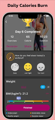 Women Workout - Fit At Home Screenshots