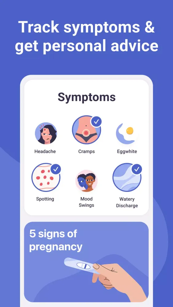 Capturas de pantalla de Ovulation & Period Tracker