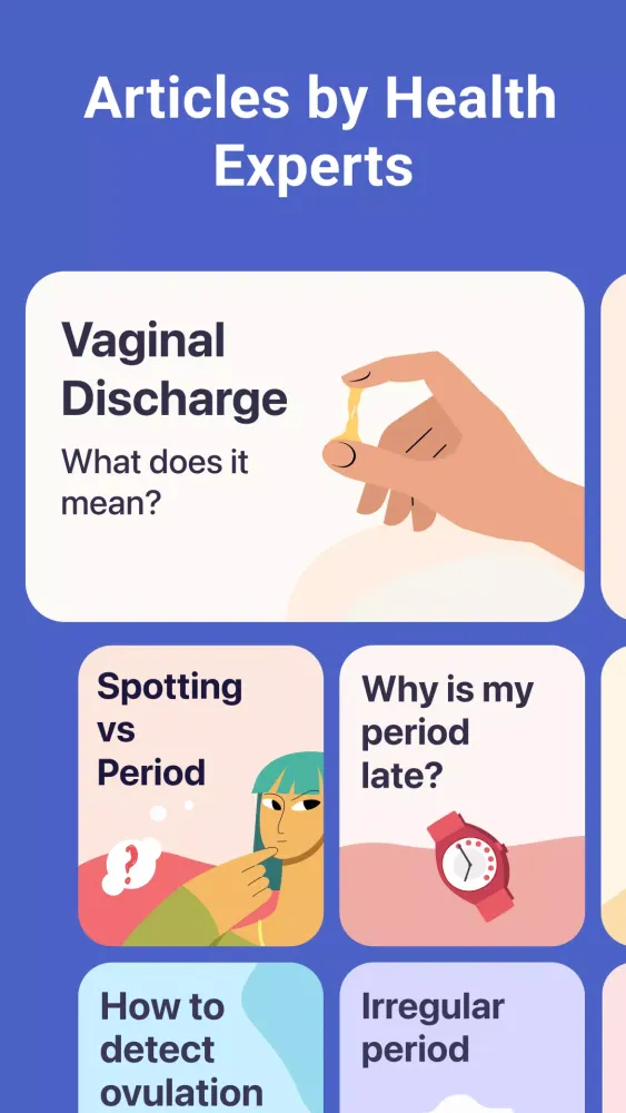 Capturas de pantalla de Ovulation & Period Tracker