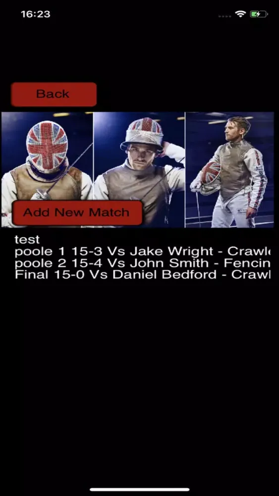 Capturas de tela do Fencing Pro
