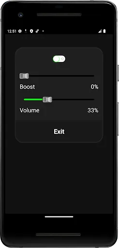 Zrzuty ekranu Headphones Loud Volume Booster