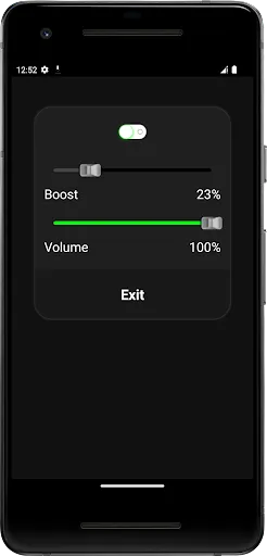 Zrzuty ekranu Headphones Loud Volume Booster