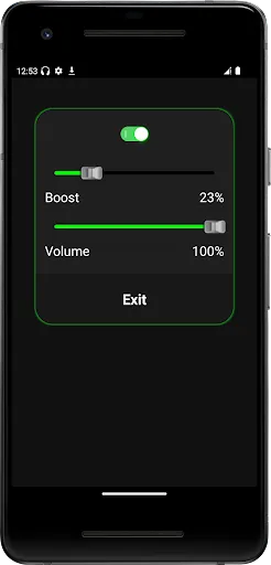 Zrzuty ekranu Headphones Loud Volume Booster