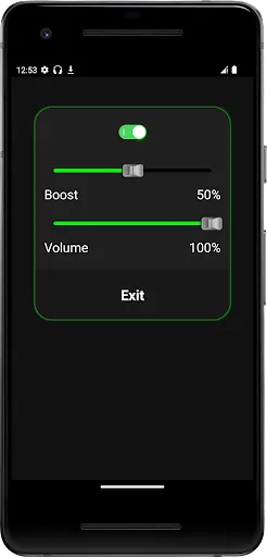 Zrzuty ekranu Headphones Loud Volume Booster
