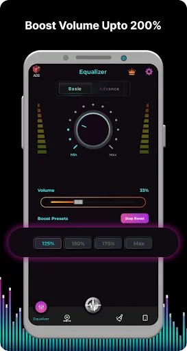 Zrzuty ekranu Loud Volume Booster Upto 200%