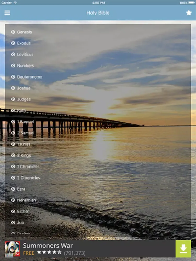 Our Holy Bible iPad  Screenshots